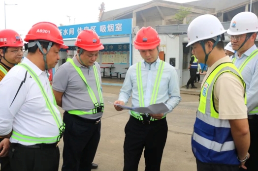 谋发展，强管理|爱游戏·（中国）官方网站APP下载建科集团总裁丁杰视察海南分公司